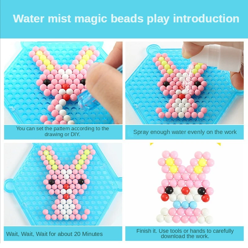 Magical Water Sticky Beads Toy - Paper Weight Crystal recension och pris