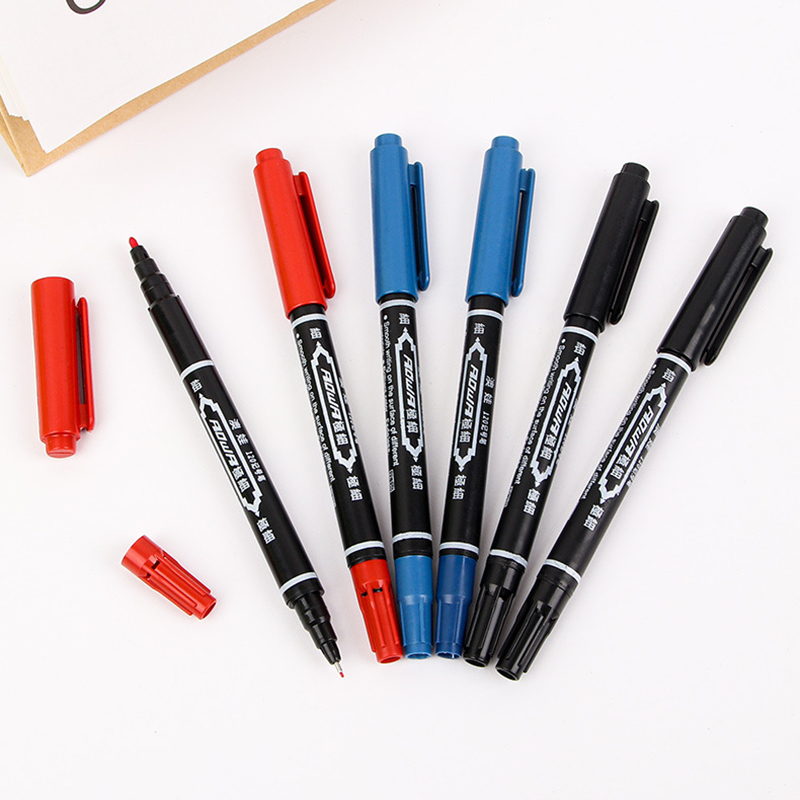 10Pcs/Set Double Sided Permane - Correction Pen Fine recension och pris