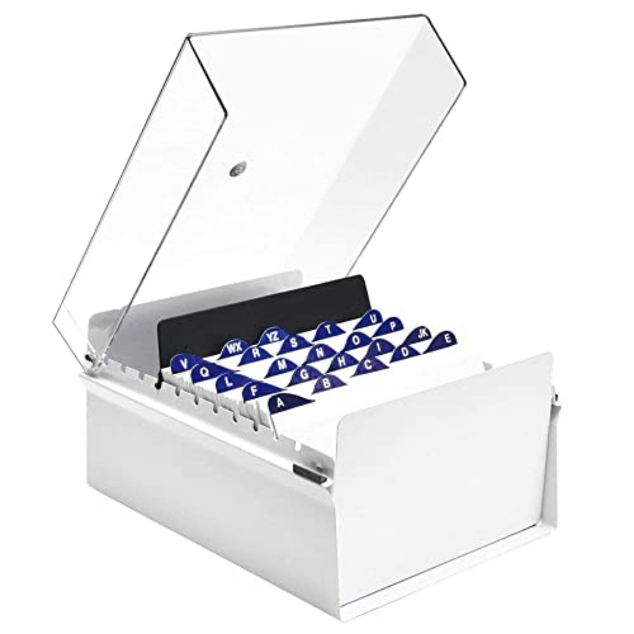 5 X 8 Card File Holder Organiz - Index Card Holder recension och pris
