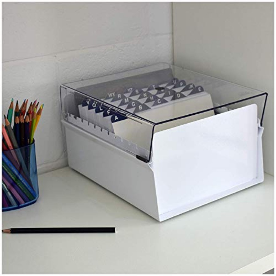 5 X 8 Card File Holder Organiz - Index Card Holder recension och pris