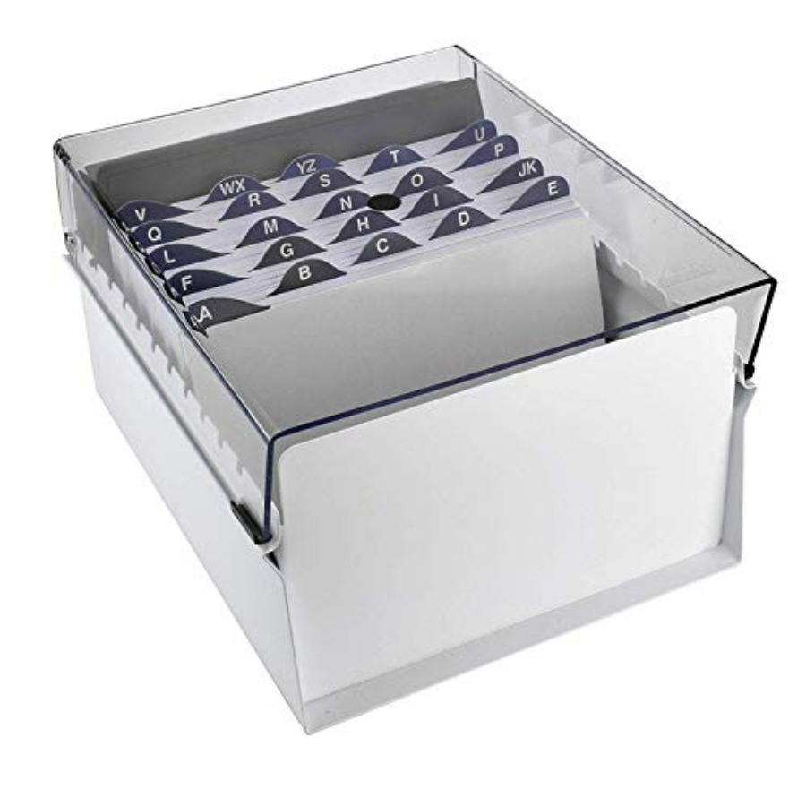 5 X 8 Card File Holder Organiz - Index Card Holder recension och pris