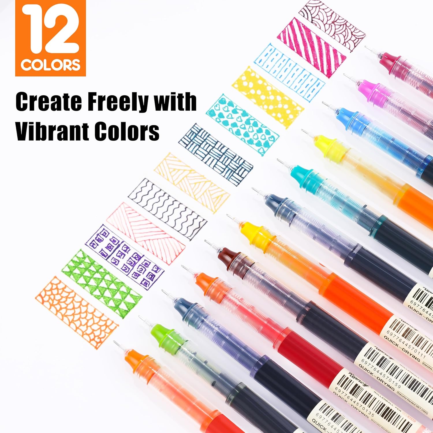 Liquid Ink Rollerball Gel Pens - Correction Pen Fine recension och pris