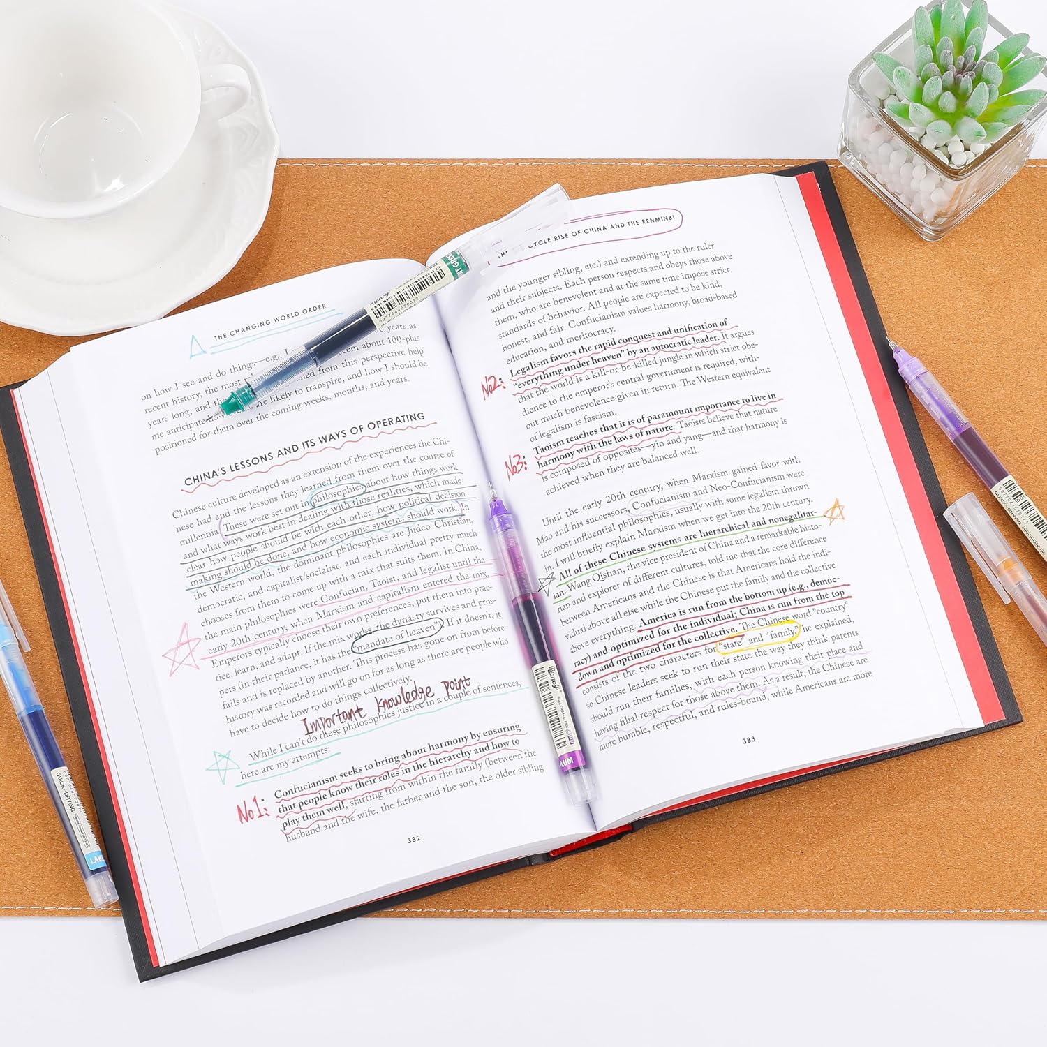 Liquid Ink Rollerball Gel Pens - Correction Pen Fine recension och pris