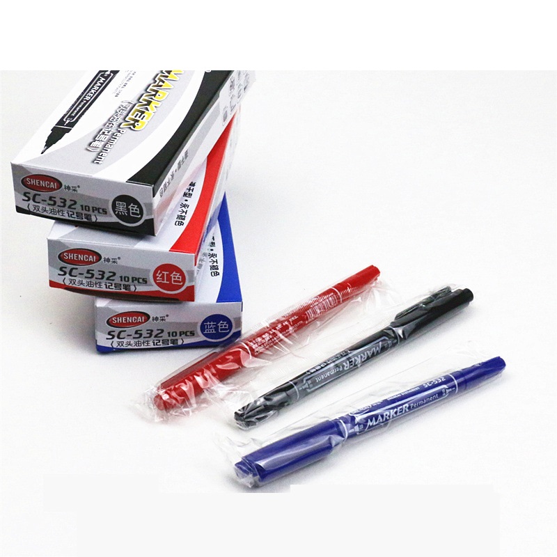 10pcs Dual side color marker p - Correction Pen Fine recension och pris
