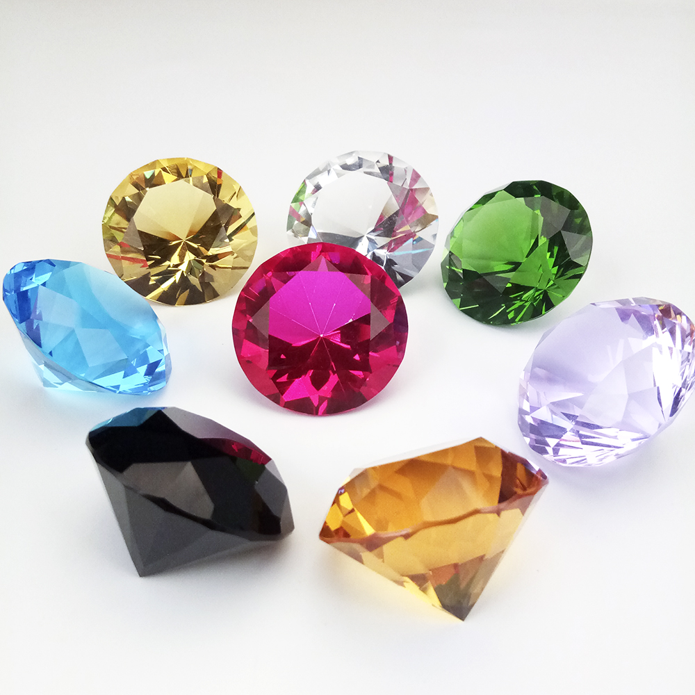 hbl Mixed Color 1pc/10ps 40mm/ - Book Weight Glass recension och pris