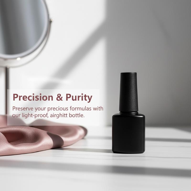 Black Refillable Nail Polish B - Gel Refill Pack recension och pris