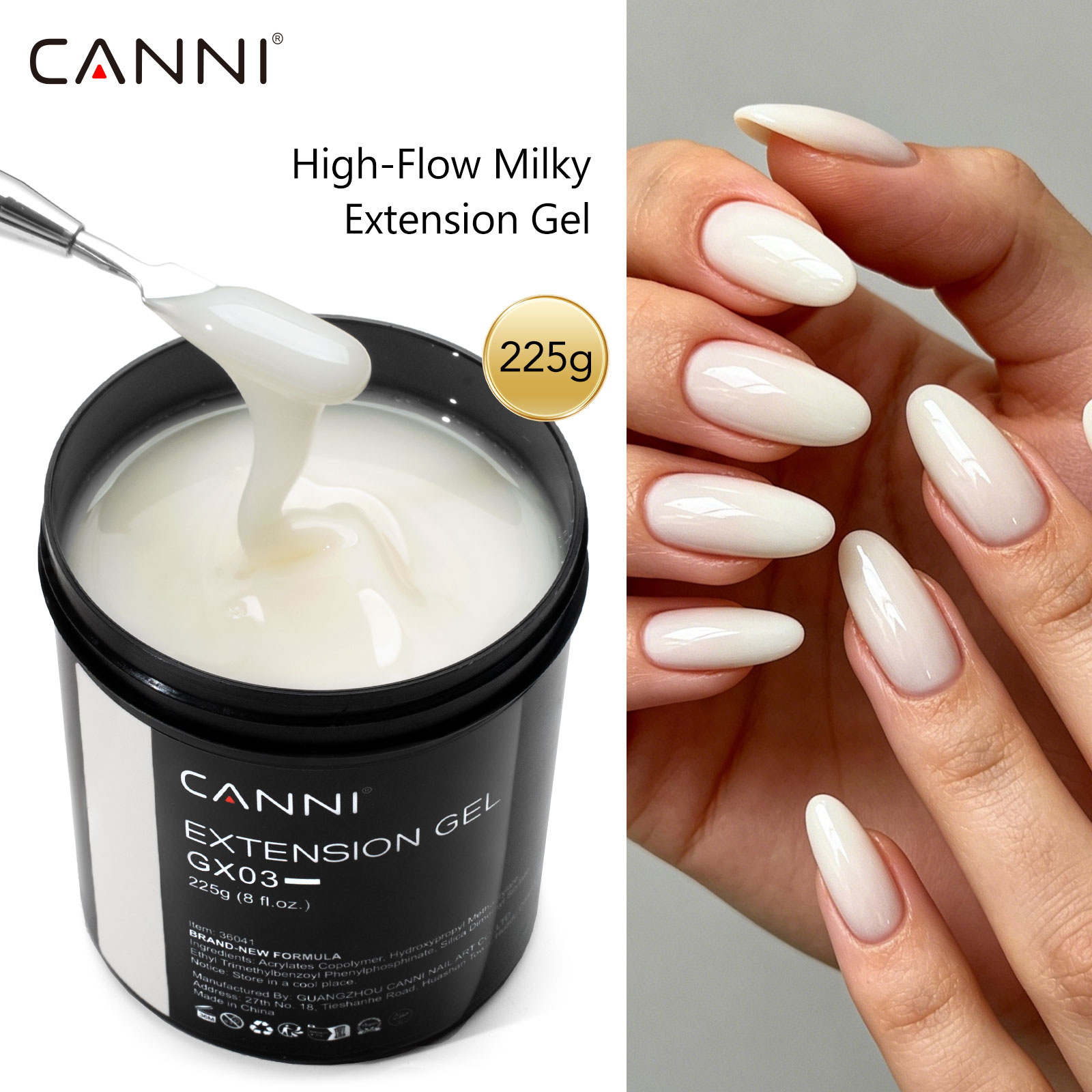 CANNI 225g Refillment Camoufla - Gel Refill Pack recension och pris