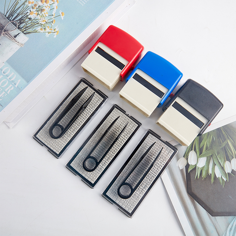 Rubber Stamp Kit DIY Custom Pe - Rubber Date Stamp recension och pris