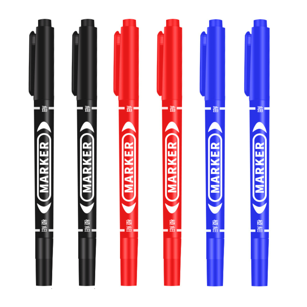 6 Pcs/Set Wholesale Twin Tip P - Correction Pen Fine recension och pris