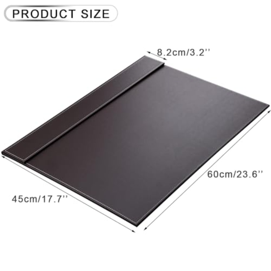 Ultra-Smooth PU Leather Desk P - Leather Desk Pad recension och pris