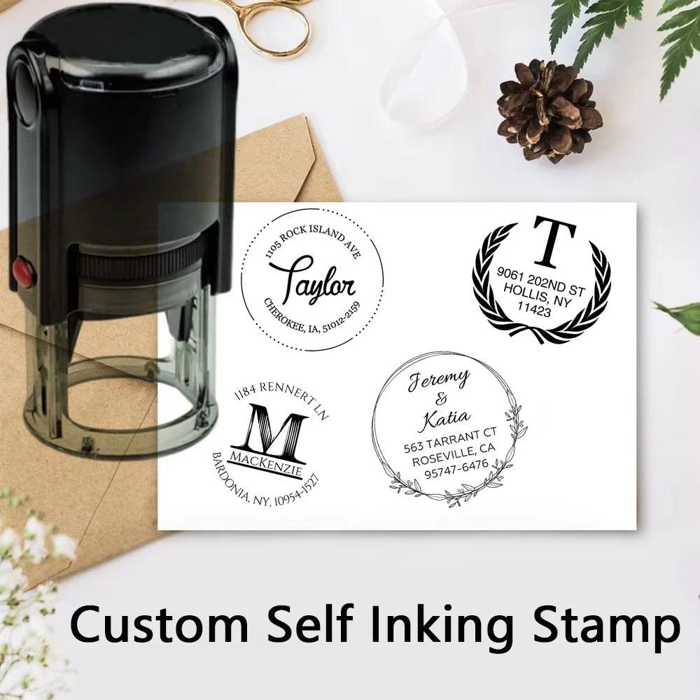 Custom Stamp Personalized Self - Rubber Date Stamp recension och pris