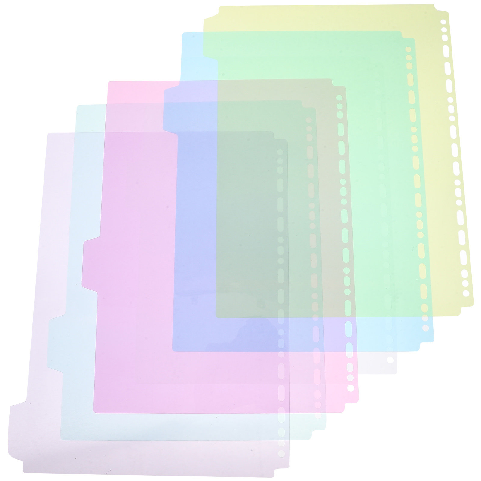 6Pcs Tabbed Binder Divider She - Tab Divider A4 recension och pris