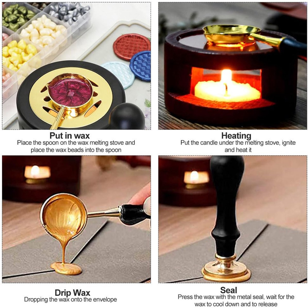 Personalized Wax Seal Stamp Ki - Wax Seal Stamp Set recension och pris
