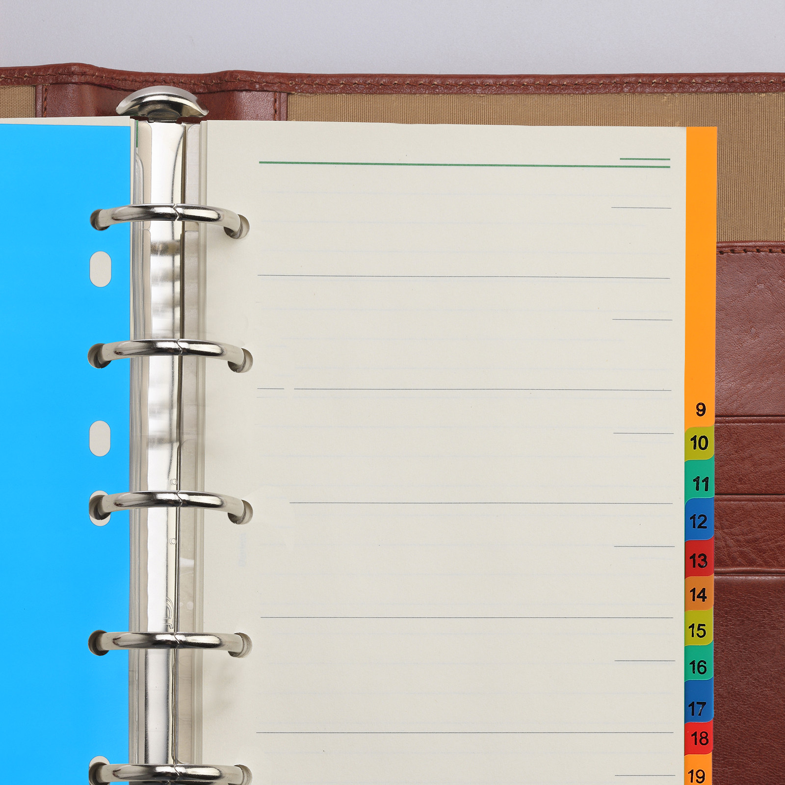 20 Pages A4 Colorful Plastic T - Tab Divider A4 recension och pris