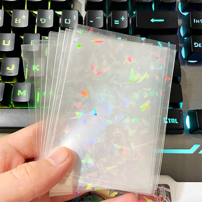 50pcs Soft Trading Laser Card  - Card Index Box recension och pris