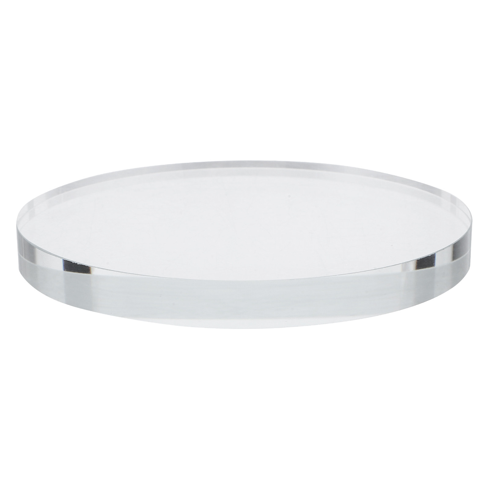 Heavy Round Transparent Crysta - Book Weight Glass recension och pris