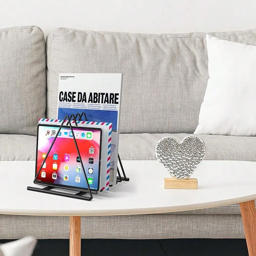 Triangle File Folder Racks,7 S - Magazine Holder Rack recension och pris