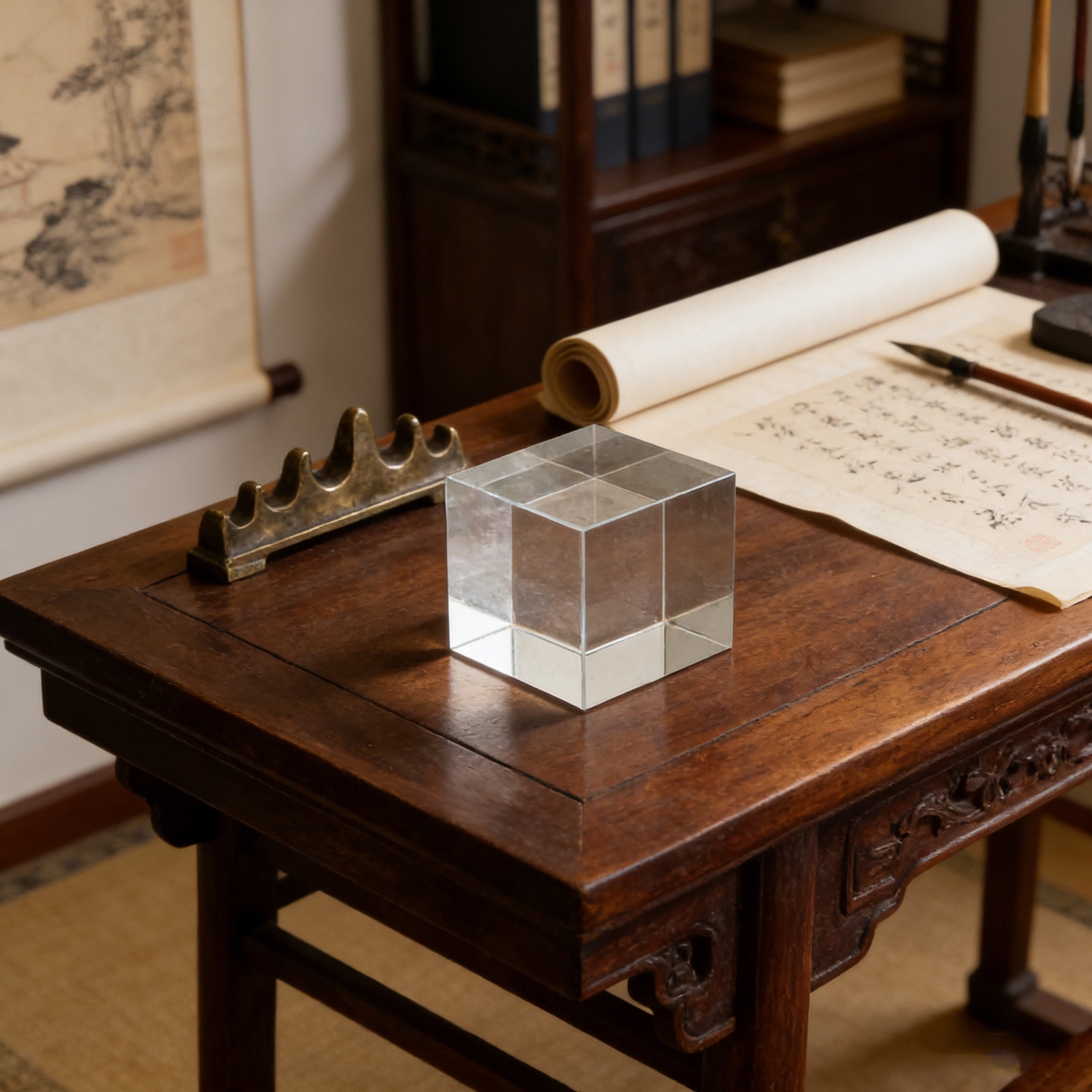 Square Clear Crystal Paperweig - Paper Weight Crystal recension och pris