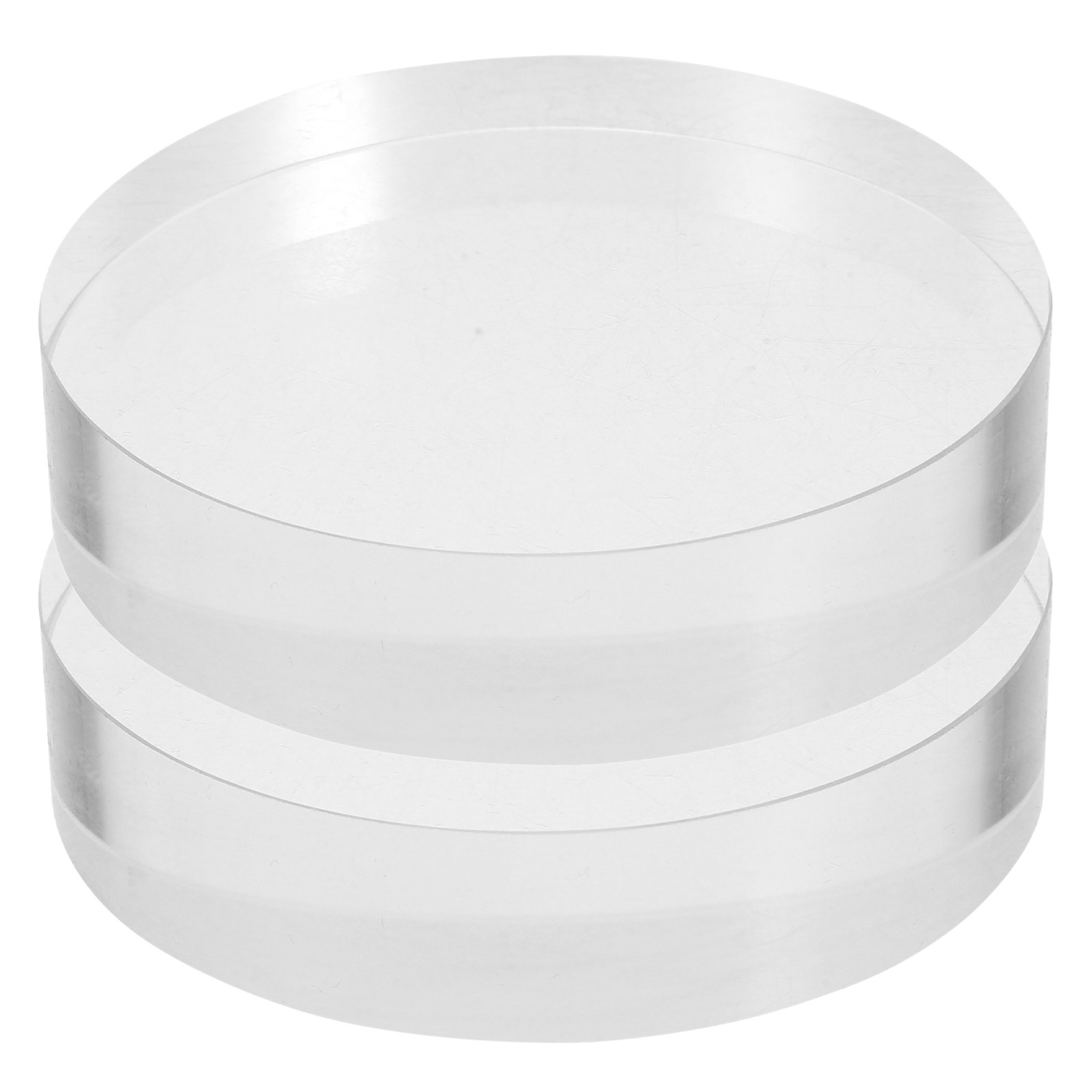2Pcs Crystal Round Paperweight - Book Weight Glass recension och pris