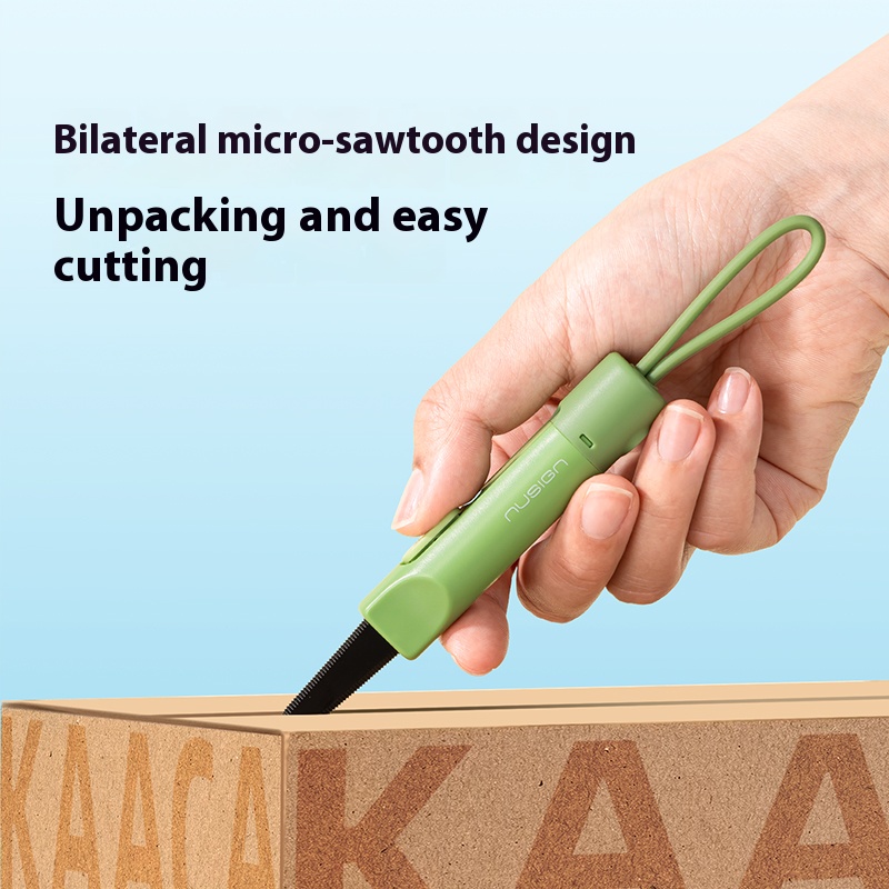 NUSIGN Magnetic Mini Box Cutte - Letter Opener Brass recension och pris