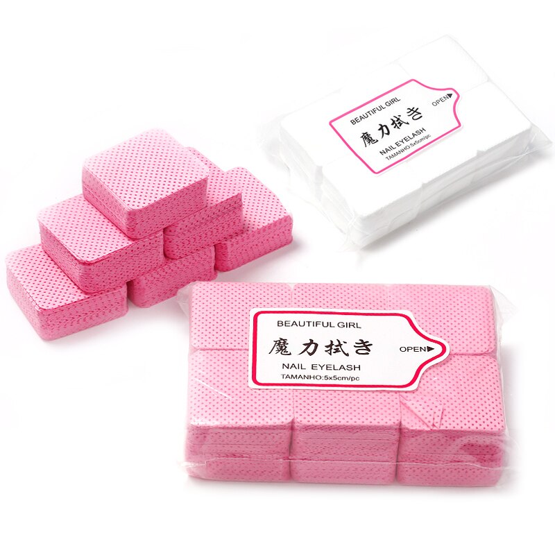 600Pcs/Pack Lint-Free Eyelash  - Gel Refill Pack recension och pris