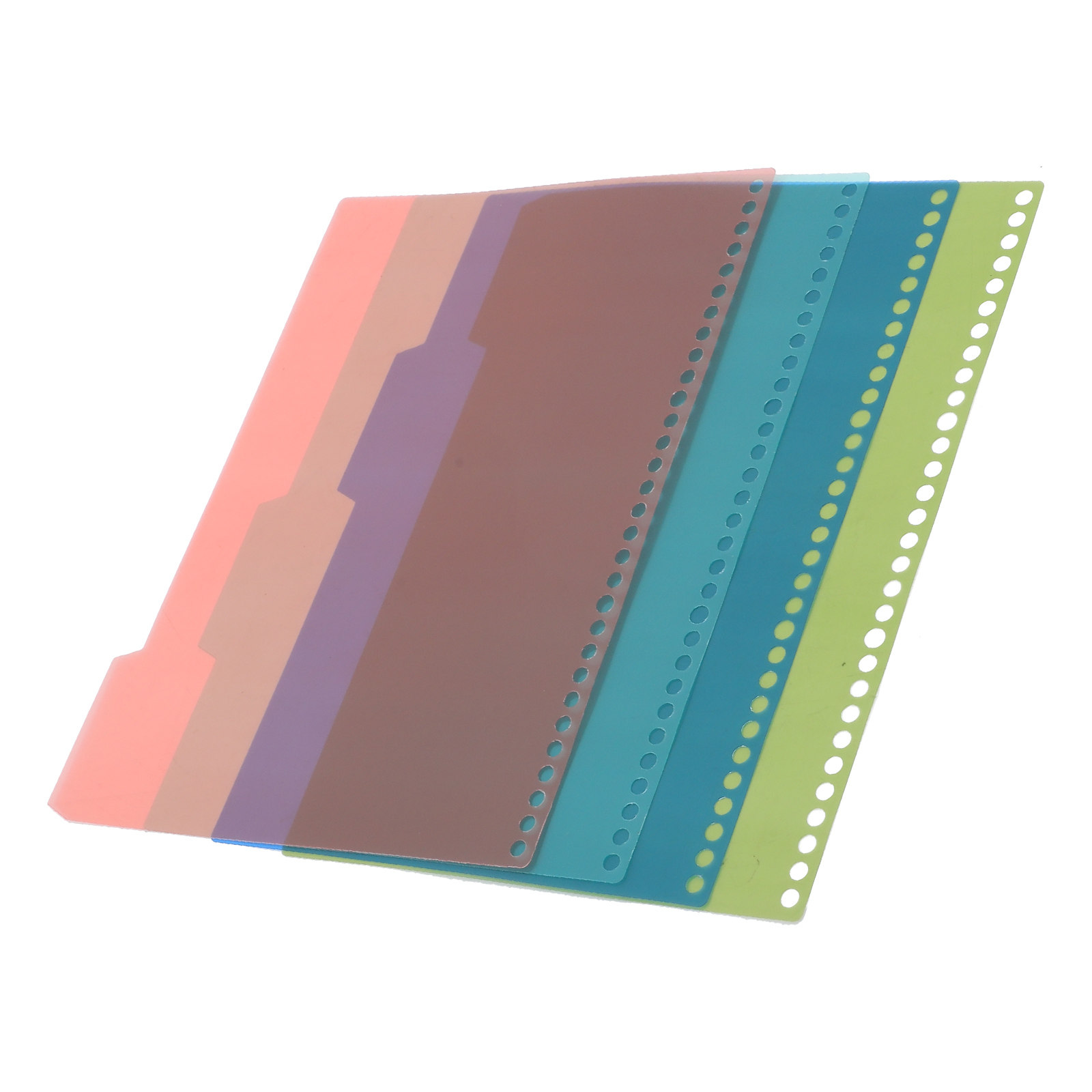 4Pcs Reusable Plastic Page Div - Tab Divider A4 recension och pris