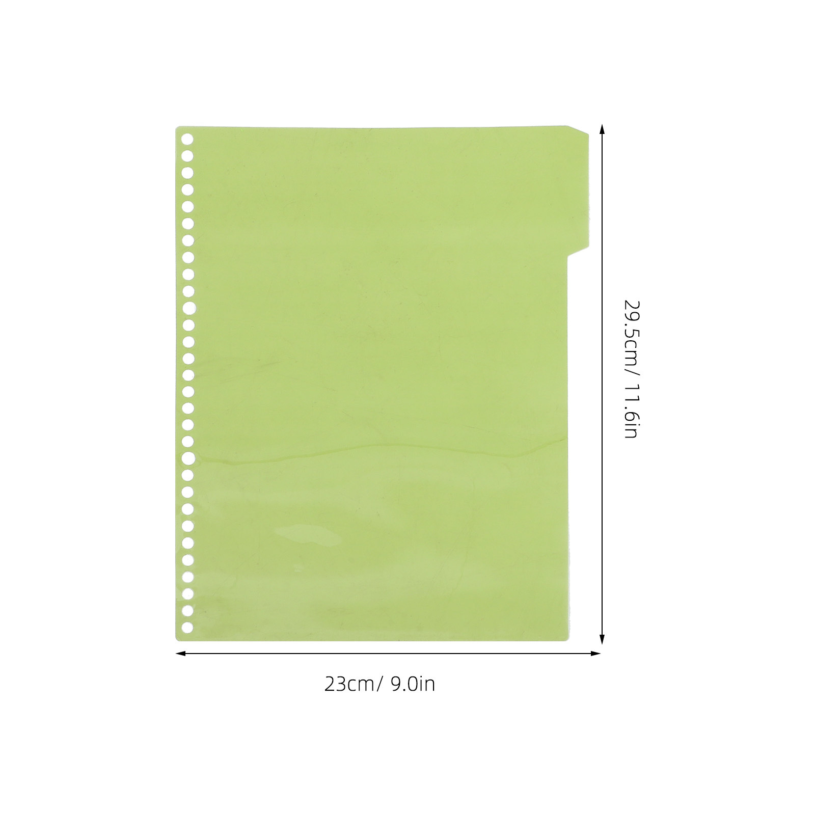 4Pcs Reusable Plastic Page Div - Tab Divider A4 recension och pris