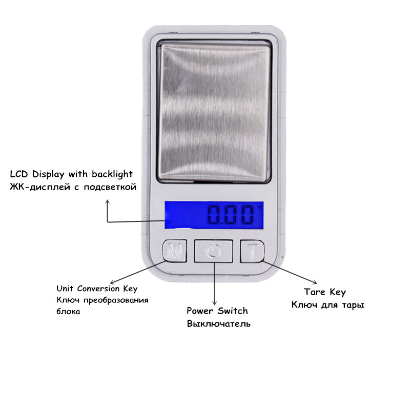 200g 0.01g Electronic Scale LC - Tape Dispenser Weighted recension och pris