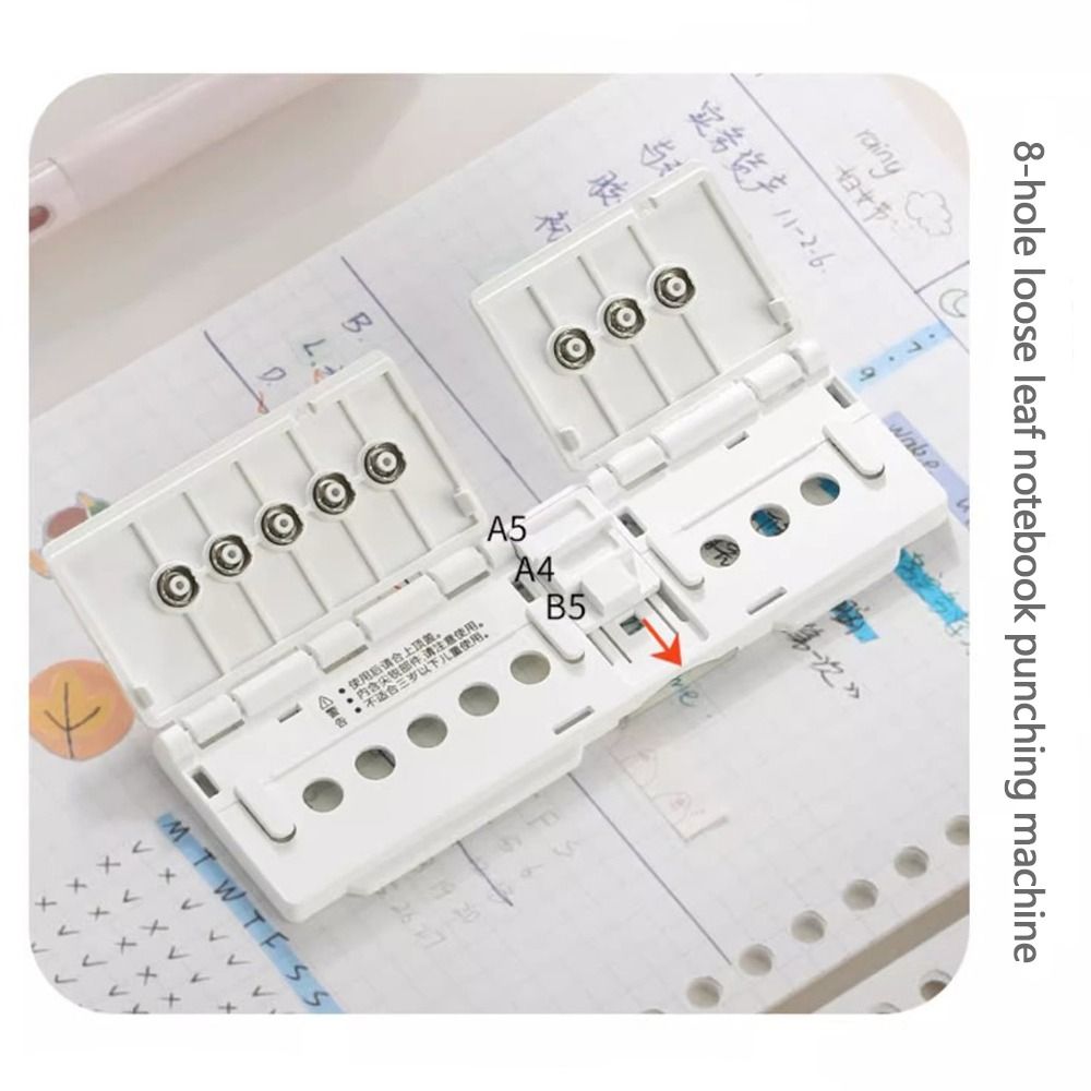 High Quality 8 Holes Hole Punc - Binder A4 Lever recension och pris