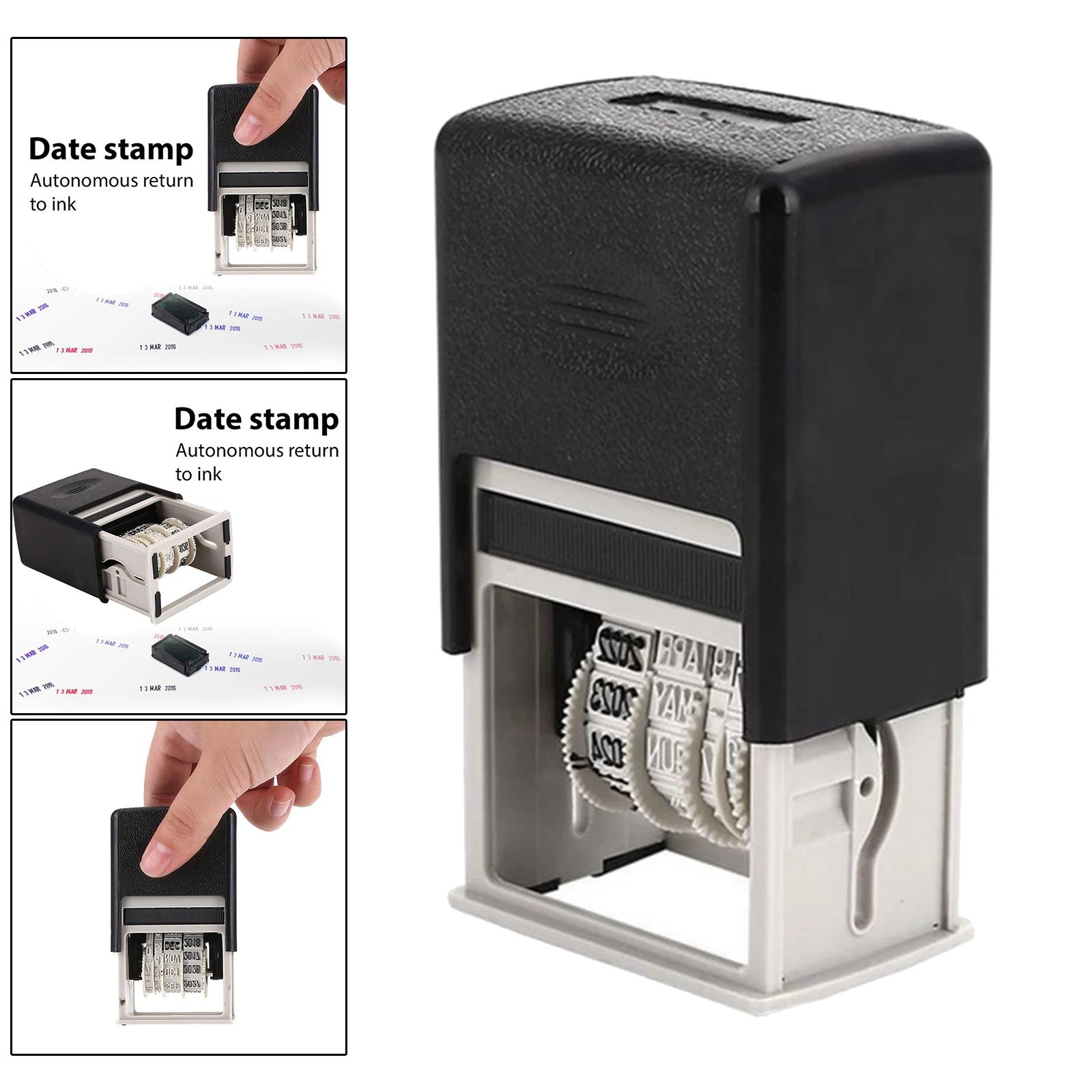 Rubber Date Stamp Customizable - Rubber Date Stamp recension och pris