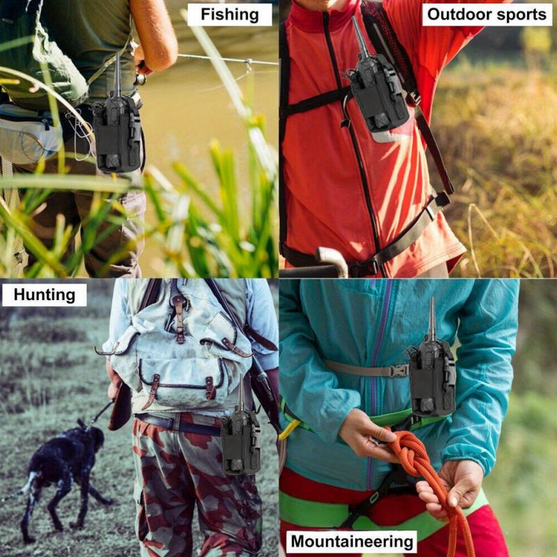 2025 Radio Pouch Hiking Walkie - Magazine Holder Rack recension och pris
