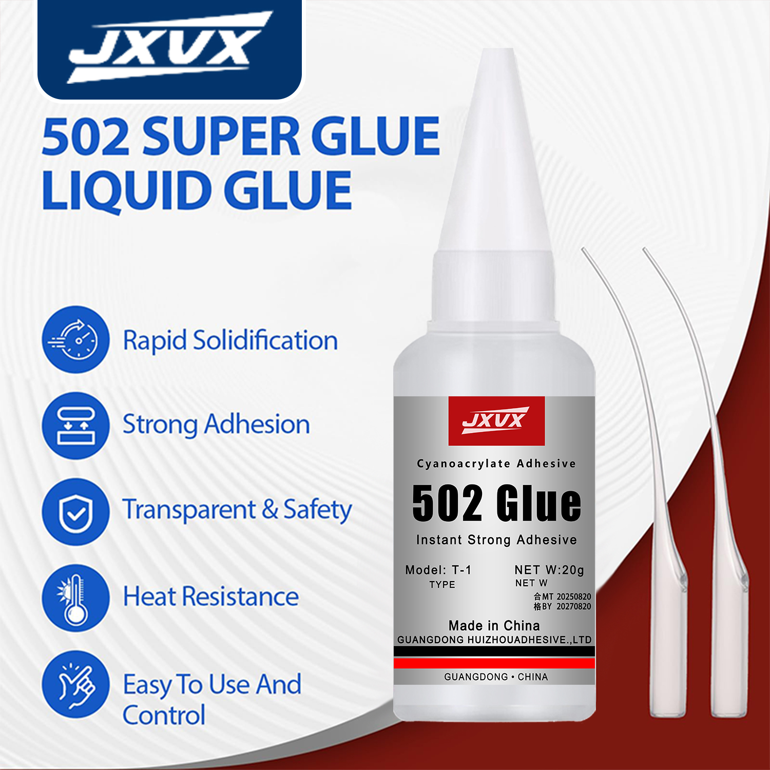 Net Weight 20g 502 Super Glue  - Book Weight Glass recension och pris