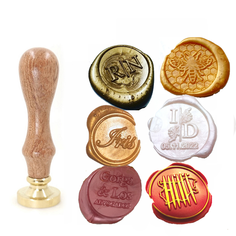 Custom brass wax seal Stamp wi - Wax Seal Stamp Set recension och pris