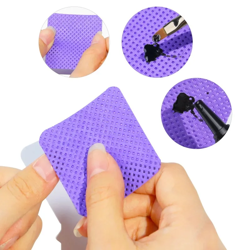 100pcs/Pack Lint-free Nail Pol - Gel Refill Pack recension och pris