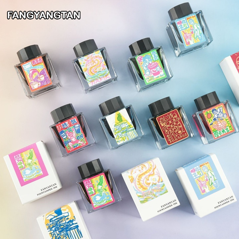 FANGYANGTAN 20 Colors 50ml She - Fountain Pen Bottled Ink recension och pris